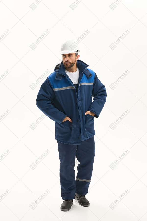 Куртка утепленная с капюшоном